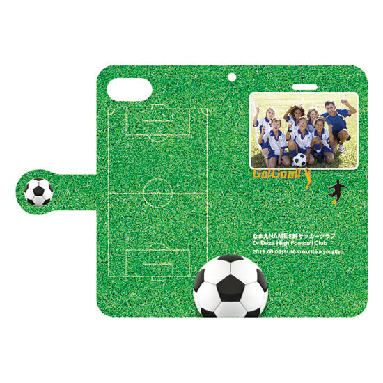 スポーツ サッカー 手帳型 Iphoneケース 白 Iphone7 8 002 商品の特徴 オリデザ