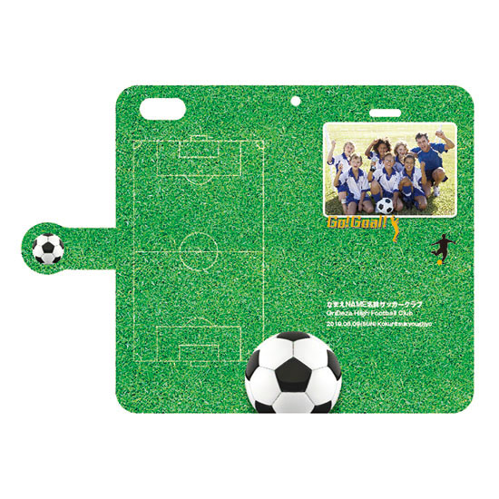 スポーツ サッカー 手帳型 Iphoneケース 白 Iphone6plus 6splus A6p0 商品の特徴 オリデザ